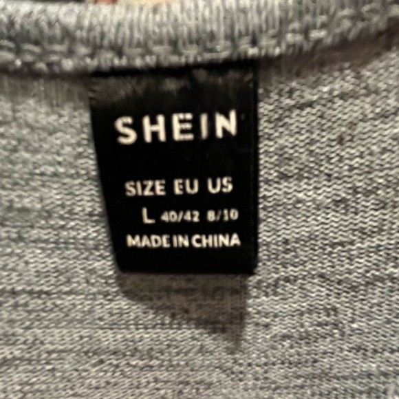 Blue/grey tiered dress - Picture 5 of 7